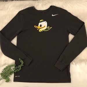 Nike Oregon Ducks Long Sleeve Tee | Size Medium